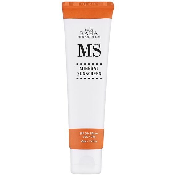 Cos De BAHA Mineral Sunscreen Мінеральний сонцезахисний крем, 45 мл, image 