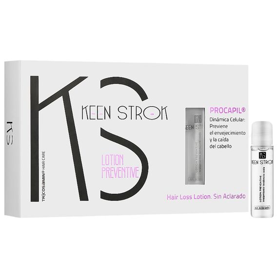 KEEN STROK Preventive Hair Loss Lotion Лосьйон проти випадіння волосся,12x12 мл, Об'єм: 12х12 мл, image 