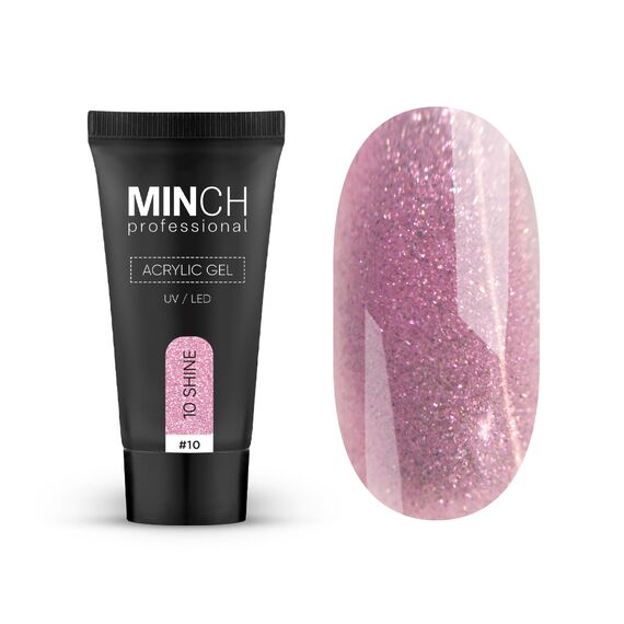MINCH Acryl gel Акрил гель №10, 30 мл, Об'єм: 30 мл, Колір: №10, image 