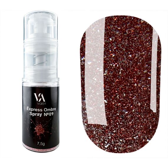 VALERI Express Ombre Spray №09, 7,5 г, Колір: №09, image 