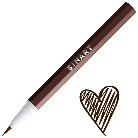 SINART Fucking Awesome Waterproof Eyeliner Лайнер для очей 02 Коричневий, 1 г, Колір: Коричневий, Об'єм: 1 г, image _ab__is.image_number.default
