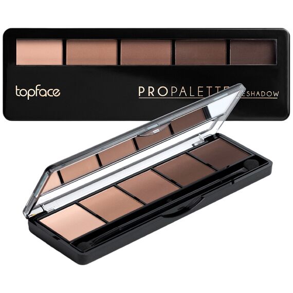 TOPFACE Pro Palette Eyeshadow Палітра тіней для повік №019, 9 г, Колір: №019, Об'єм: 9 г, image 