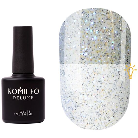 KOMILFO No Wipe Galaxy Top 005 Голографічний, світловідбиваючий топ, 8 мл, Відтінок: 005, Об'єм: 8 мл, image _ab__is.image_number.default