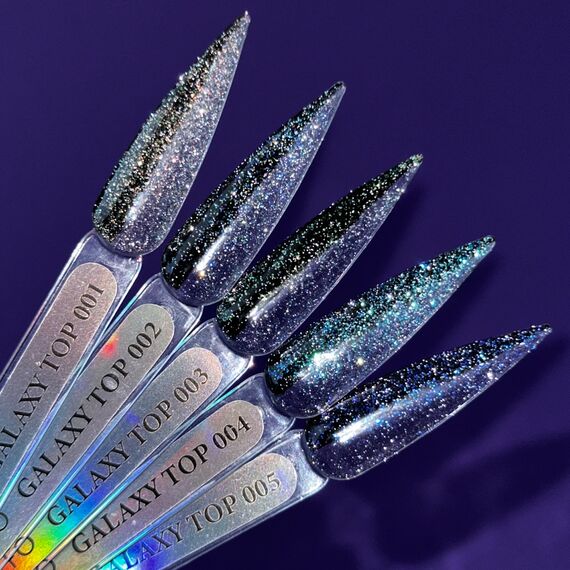 KOMILFO No Wipe Galaxy Top 005 Голографічний, світловідбиваючий топ, 8 мл, Відтінок: 005, Об'єм: 8 мл, image _ab__is.image_number.default