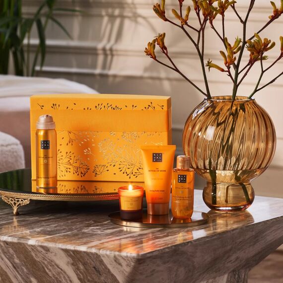RITUALS The Ritual of Mehr Gift Set S Подарунковий набір Мехр (піна/50 мл, олія/75 мл, крем/70 мл, свічка/25 г), image _ab__is.image_number.default