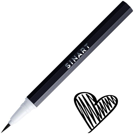 SINART Fucking Awesome Waterproof Eyeliner Лайнер для очей 01 Чорний, 1 г, Колір: Чорний, Об'єм: 1 г, image _ab__is.image_number.default