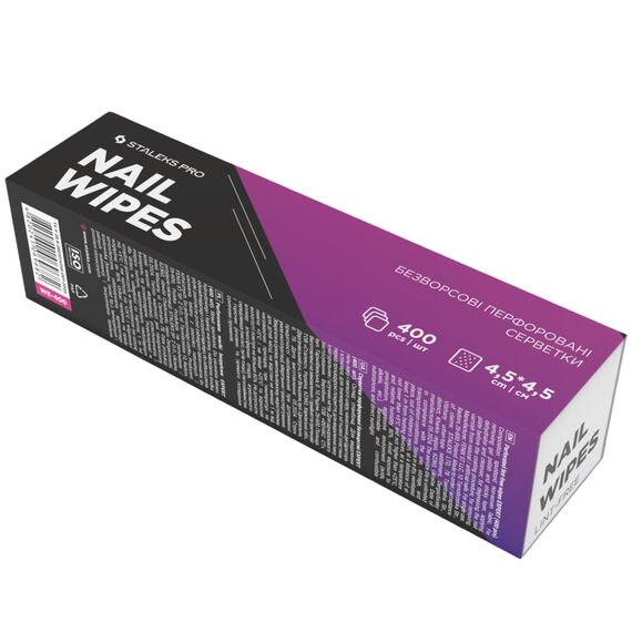 STALEKS PRO Expert Безворсові серветки перфоровані, 400 шт - WE-400, image _ab__is.image_number.default