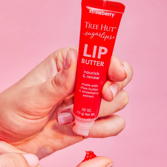 TREE HUT Lip Butter Баттер для губ Strawberry, 15 г, Аромат: Strawberry, Відтінок: Прозорий, image _ab__is.image_number.default