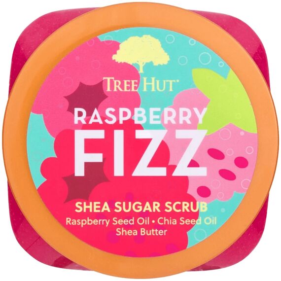 TREE HUT Shea Sugar Scrub Скраб для тіла Raspberry Fizz, 510 г, Об'єм: 510 г, Аромат: Raspberry Fizz, image _ab__is.image_number.default