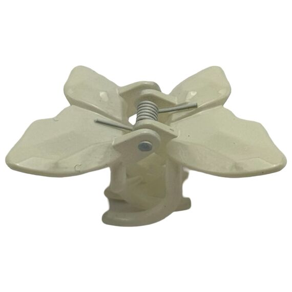 Краб для волосся малий метелик (глянцевий), 1 шт, image 