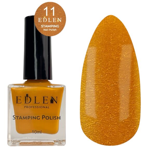 EDLEN Stamping Polish Лак для стемпінгу №11, 10 мл, №: 011, image 