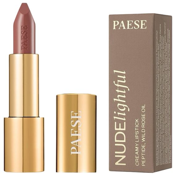 PAESE NUDElightful Кремова помада для губ 400 Beige Marshmallow, 4.5 г, Об'єм/вага: 4.5 г, Відтінок: 400, image 