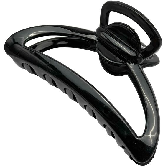 Краб для волосся середній вигнутий кришталевий, 1 шт, image _ab__is.image_number.default