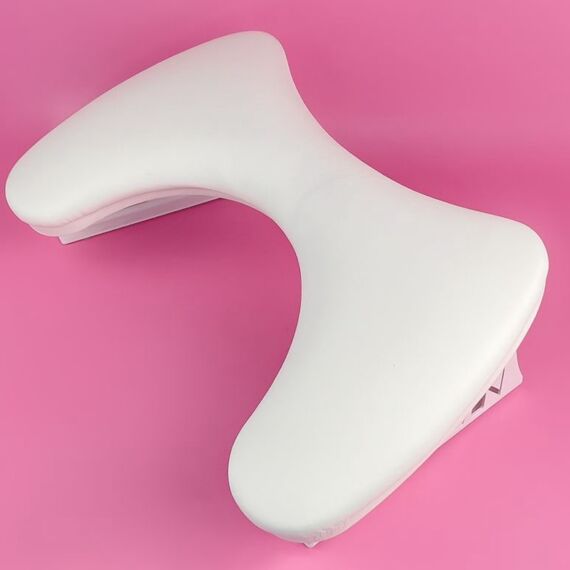 EDLEN Підлокітник для манікюру фігурний Comfort (білий), image _ab__is.image_number.default