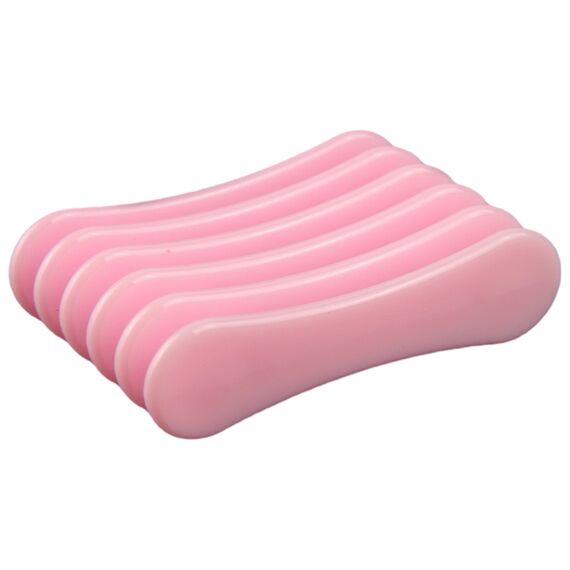 S.P. Підставка пластикова під пензлі (рожева), image 