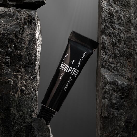 SCULPTOR Крем фарба для вій/брів EYELASH TINT Bluish-Black, 15 мл, image _ab__is.image_number.default