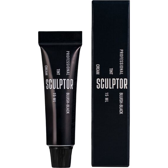 SCULPTOR Крем фарба для вій/брів EYELASH TINT Bluish-Black, 15 мл, image 