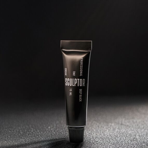 SCULPTOR Крем фарба для вій/брів EYELASH TINT Black, 15 мл, image _ab__is.image_number.default