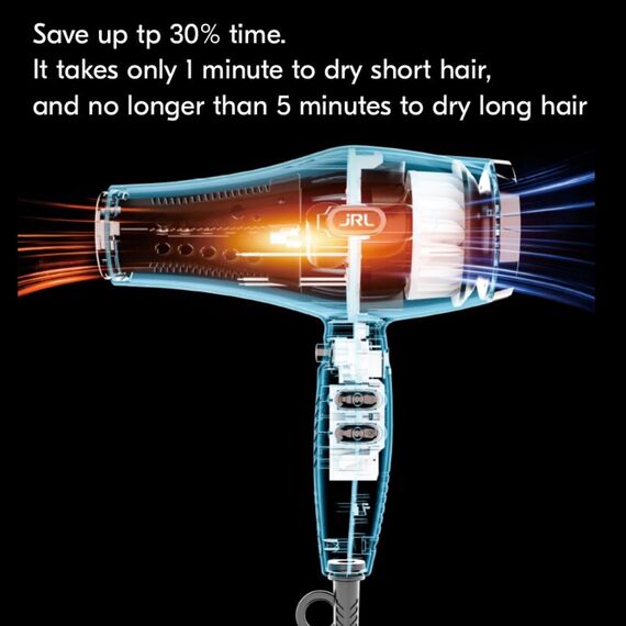 JRL Forte Pro L Професійний фен чорний (JRL-FP2020L), image _ab__is.image_number.default