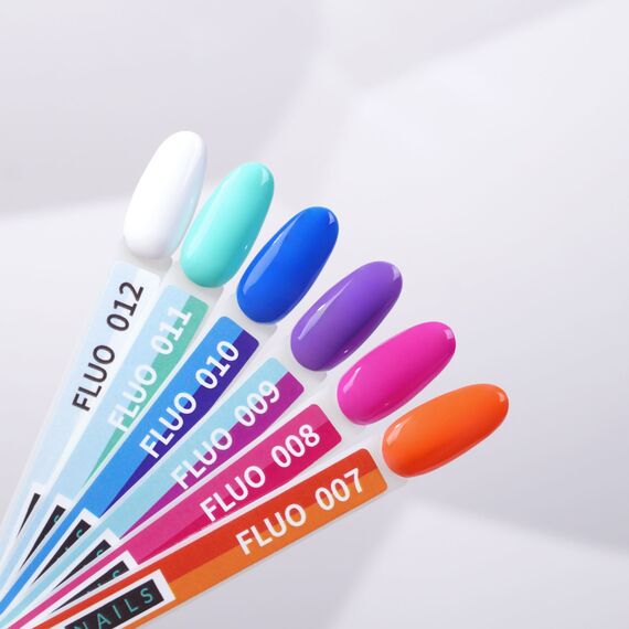 KIRA NAILS Гель лак FLUO №012, 6 мл, № гель лаку: 012, Об'єм: 6 мл, image _ab__is.image_number.default