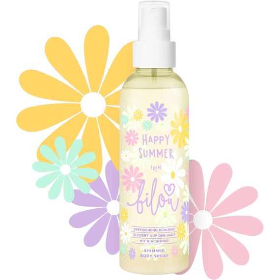 BILOU Happy Summer Спрей для тіла з шиммером, 150 мл, image 