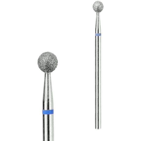 TOUCH Фреза алмазна куля 4.0 мм, синя, Колір : Синій, Діаметр: 4,0 мм, image 