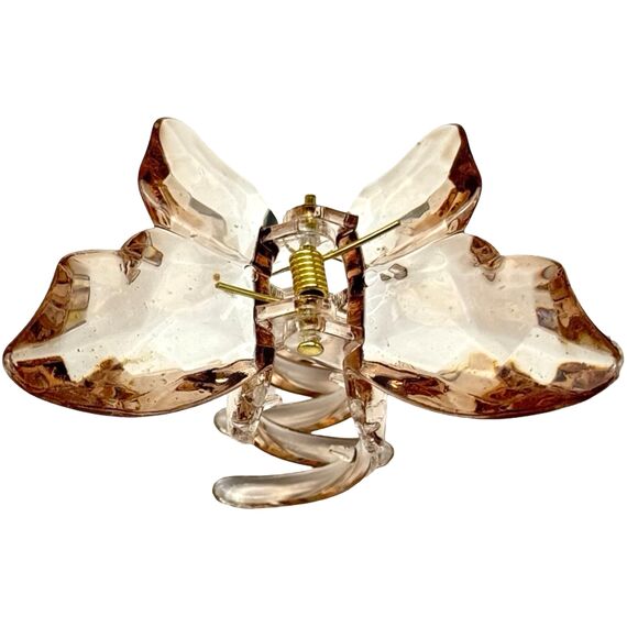 Краб для волосся середній метелик кришталевий,1 шт, image _ab__is.image_number.default