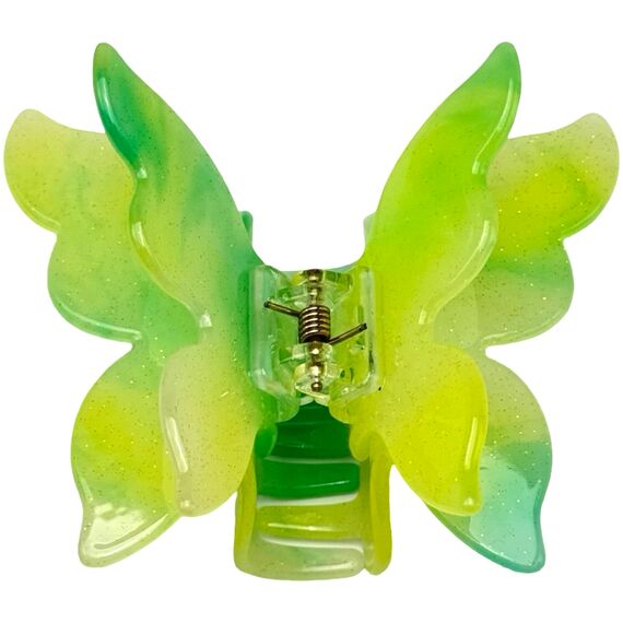 Краб для волосся середній метелик з глітером (змінює колір на сонці), 1 шт, image _ab__is.image_number.default