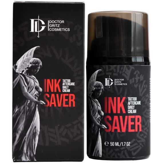 DR.GRITZ InkSaver Крем для догляду та загоєння тату, 50 мл NEW, Об'єм: 50 мл, image 