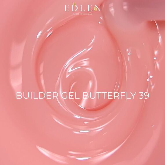 EDLEN Builder Gel №39 Butterfly Гель для нарощування, 15 мл, Об'єм: 15 мл, Колір: 039, image _ab__is.image_number.default