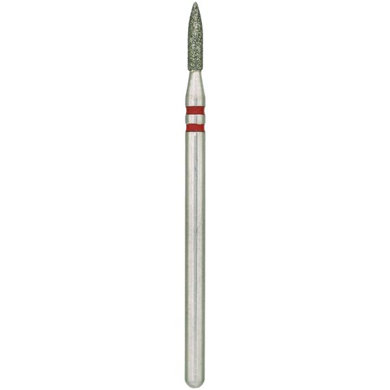 NISIMA Фреза алмазна олівець червона діаметр 1,8 мм, Колір : Червоний, Діаметр: 1,8 мм, image 