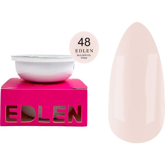 EDLEN Refill Builder Gel №48 Cheesy Рефіл, 15 мл, image 