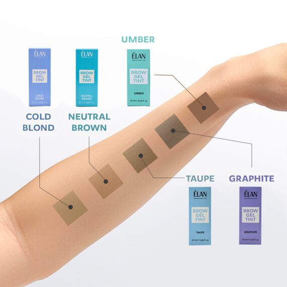 ELAN Brow Gel Tint Гель-фарба для брів Taupe, 10 мл, Об'єм: 10 мл, Колір: Taupe, image _ab__is.image_number.default