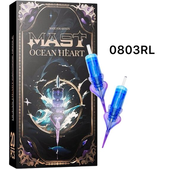 MAST PRO Ocean Heart Картриджі 0803RL, 20 шт, Кількість: 20 шт, image 