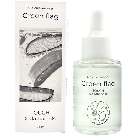 TOUCH Green Flag ремувер для кутикули, 30 мл, image 