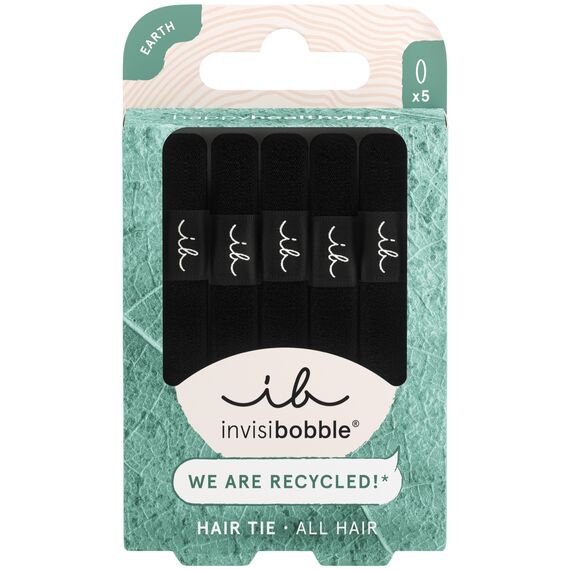 INVISIBOBBLE Hair Tie Black Гумка-браслет для волосся, 5 шт, image 