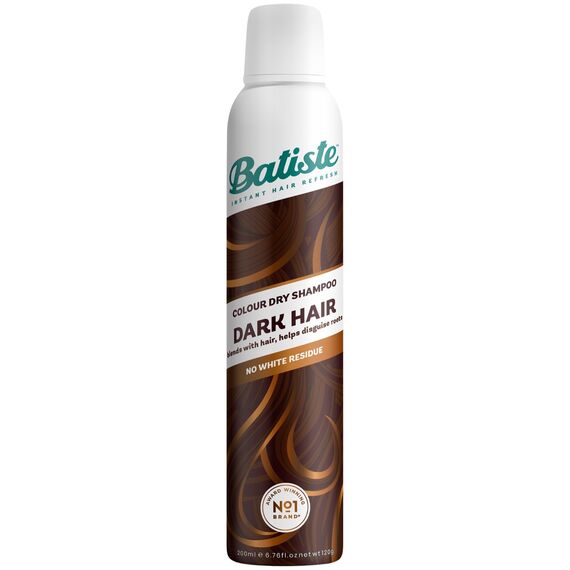 BATISTE Dark&Deep Brown Сухий шампунь для темного волосся, 200 мл, image 