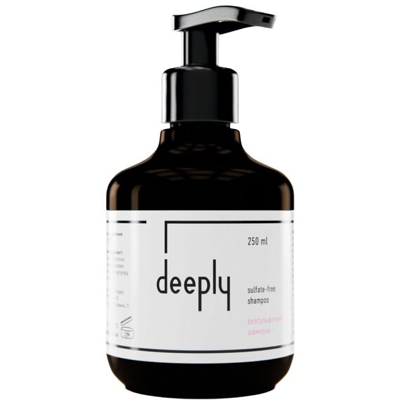 DEEPLY Sulfate-Free Shampoo Безсульфатний шампунь, 250 мл, Об'єм: 250 мл, image 