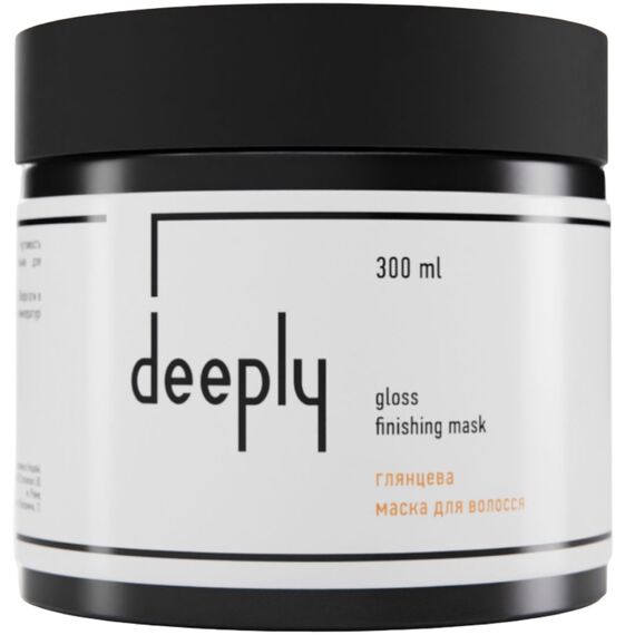 DEEPLY Gloss Finishing Mask Глянцева маска для волосся, 300 мл, Об'єм: 300 мл, image 