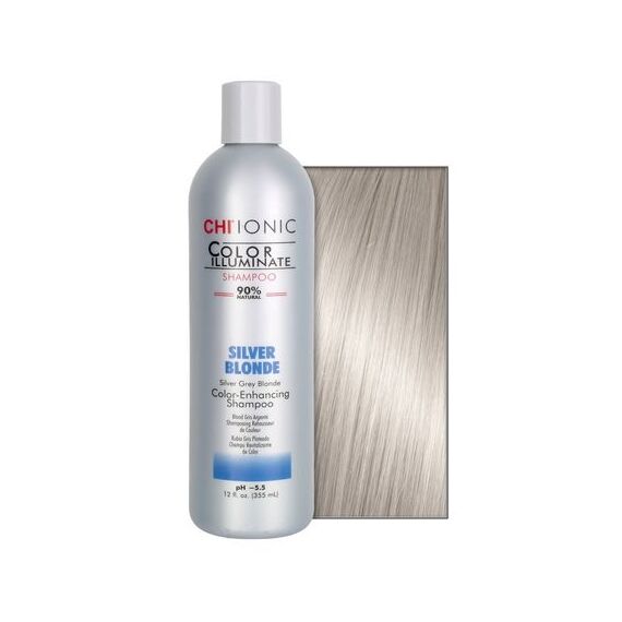 CHI Illuminate Silver Blonde Тонуючий шампунь сріблястий блонд, 355 мл, Об'єм: 355 мл, image 
