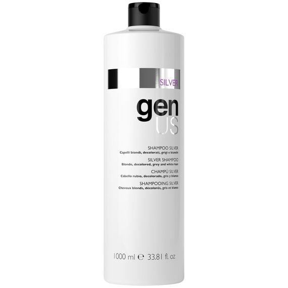 GENUS Silver Шампунь для нейтралізації жовтизни, 1000 мл, Об'єм: 1000 мл, image 