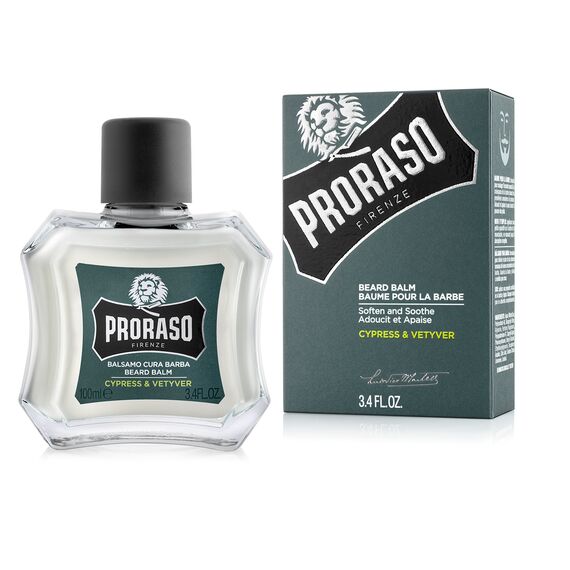 PRORASO Beard Balm Cypress & Vetyver Бальзам для бороди,100 мл (400732), Об'єм: 100 мл, Аромат: Cypress & Vetyver, image 