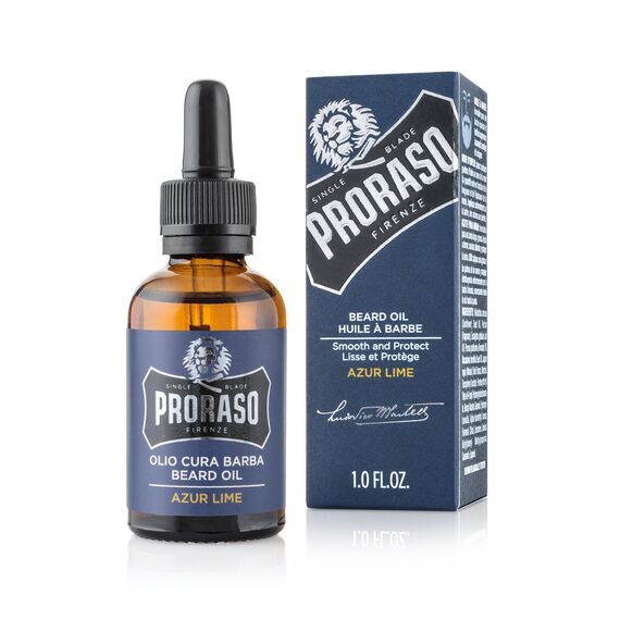 PRORASO Beard Oil Azur Lime Олія для бороди, 30 мл (400741), Об'єм: 30 мл, Аромат: Azur Lime, image 