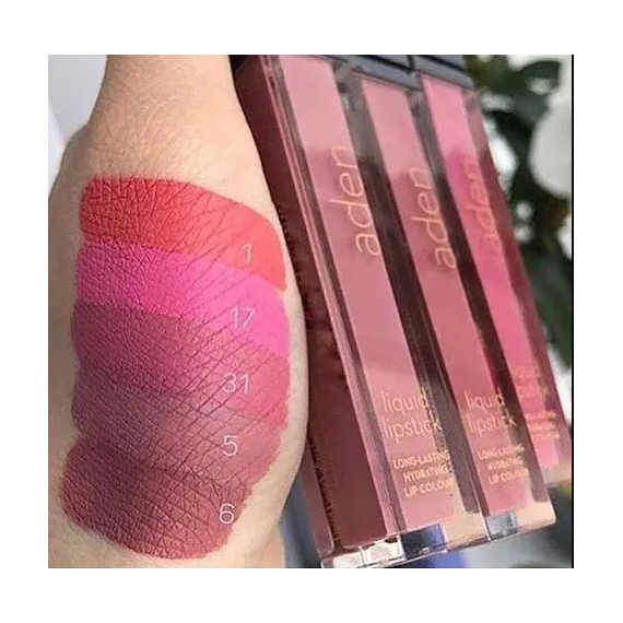 ADEN Рідка матова помада 05 Shell, 7 мл, image _ab__is.image_number.default