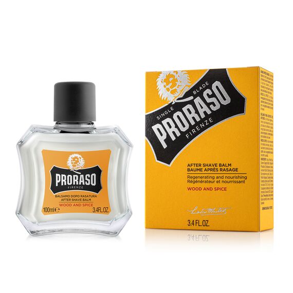 PRORASO After Shave Balm Wood & Spice Бальзам після гоління, 100 мл (400780), Об'єм: 100 мл, Аромат: Wood & Spice, image 