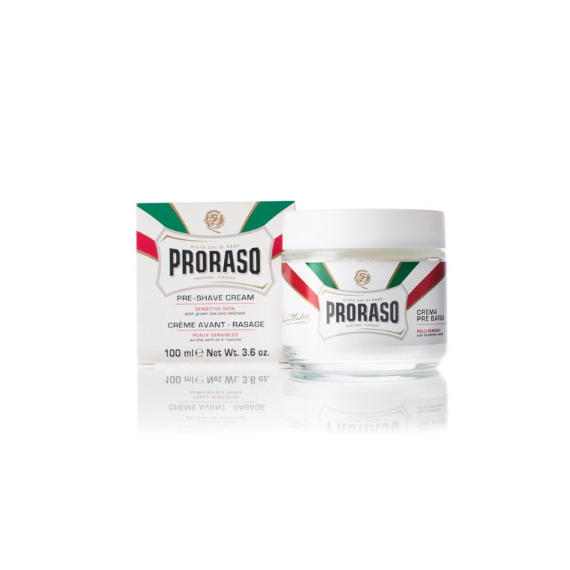 PRORASO Pre-shave Cream Sensitive Крем перед голінням для чутливої шкіри, 100 мл (400501), image 