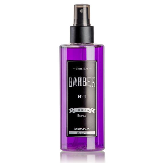 MARMARA Barber Eau De Cologne №1 Одеколон після гоління (з розпилювачем), 250 мл, Об'єм: 250 мл, Аромат: №1, image 