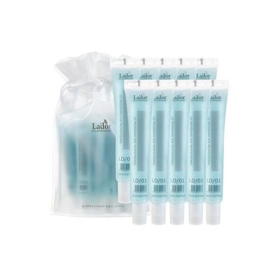 LADOR LD Programs 01 Лікувальна маска-сироватка для сильно пошкодженого волосся, 20 мл, image 