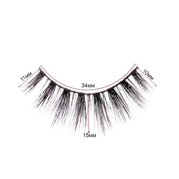 ZIDIA Lashes, style ARUBA (black band) 1 pair, reusable, image _ab__is.image_number.default