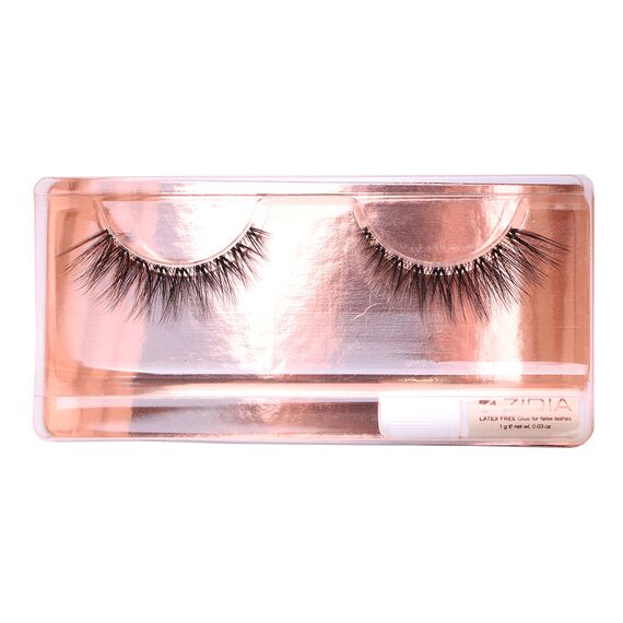 ZIDIA Lashes, style CATHERINE (clear band) 1 pair, reusable, image _ab__is.image_number.default